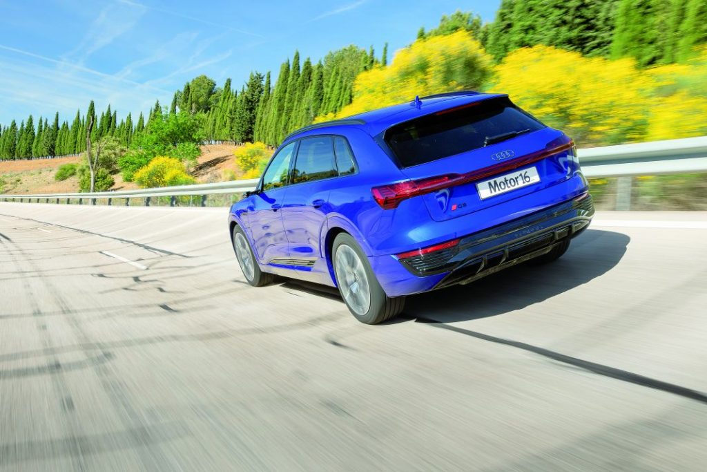 Prueba del Audi Q8 e-tron 55 quattro. El expreso del silencio 1 Motor16 Audi Q8 e tron 55 prueba 4 Motor16