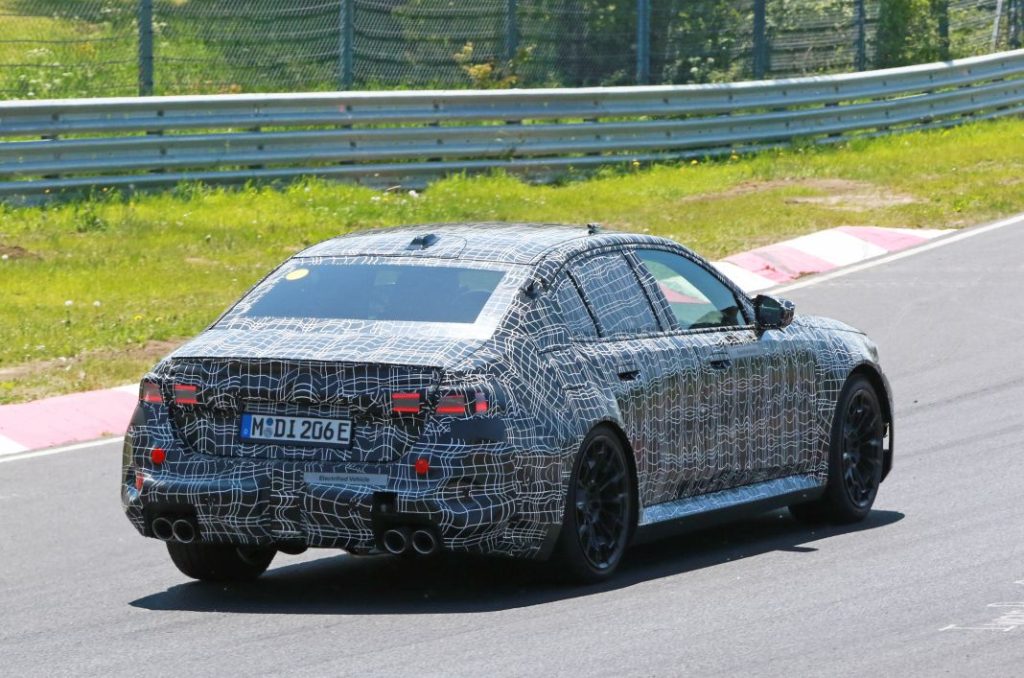 Cazado el nuevo BMW M5, híbrido y más potente que nunca 5 Motor16 BMW M5 G60 hibrido 13 Motor16