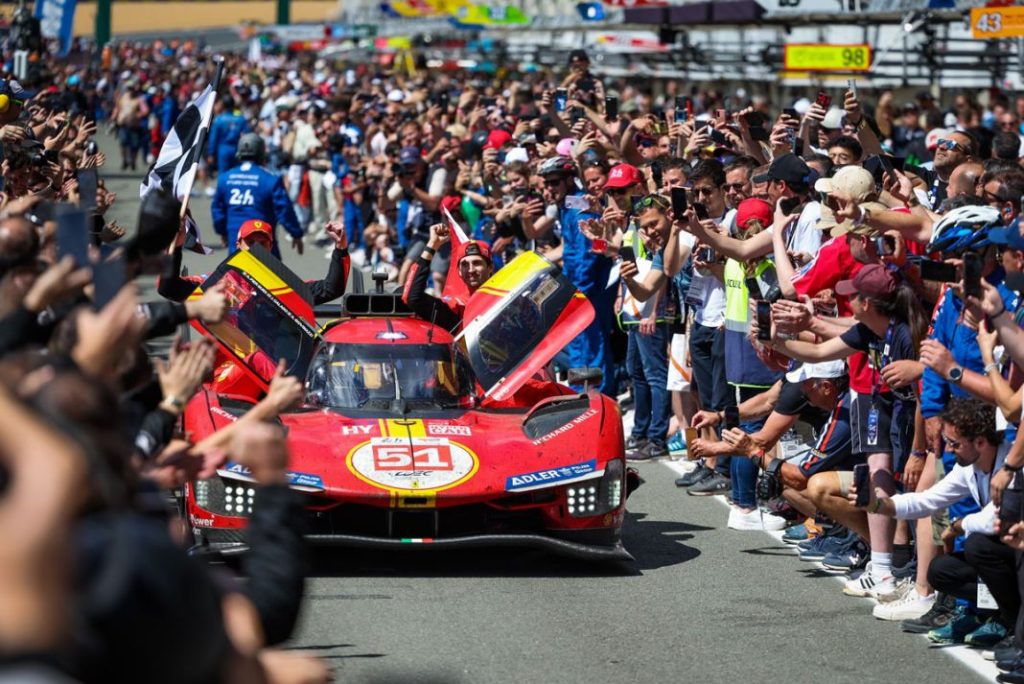 "Veni, vidi, vinci": ¿Por qué Ferrari gana tan pronto en Le Mans y le cuesta tanto en la Fórmula 1? 3 Motor16 EuropaPress 5266802 51 pier guidi alessandro ita calado james gbr giovinazzi antonio ita Motor16