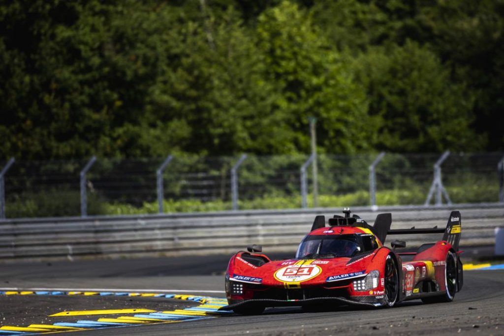 "Veni, vidi, vinci": ¿Por qué Ferrari gana tan pronto en Le Mans y le cuesta tanto en la Fórmula 1? 11 Motor16 EuropaPress 5269809 51 pier guidi alessandro ita calado james gbr giovinazzi antonio ita Motor16