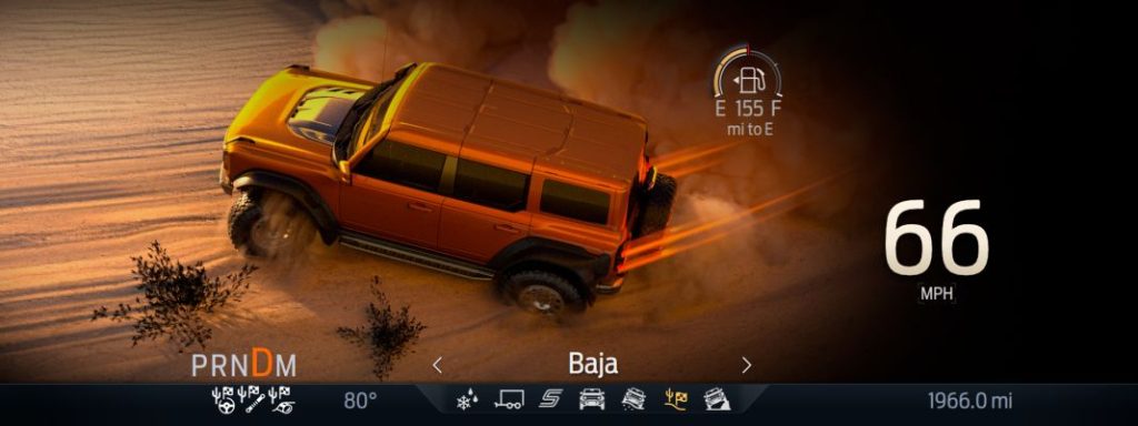 Así son los 8 modos de conducción del Ford Bronco 7 Motor16 Ford Bronco modos de conduccion GOAT 5 Motor16