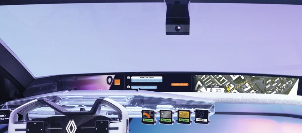 Renault H1st Vision: así puede ser la movilidad del futuro centrada en las personas 1 Motor16 H1st vision Concept car In car payment 5 Motor16