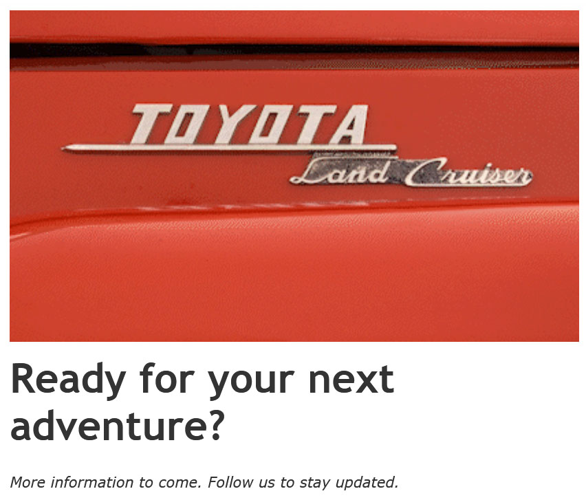 El Toyota Land Cruiser se acerca 1 Motor16 Toyota Land Cruiser