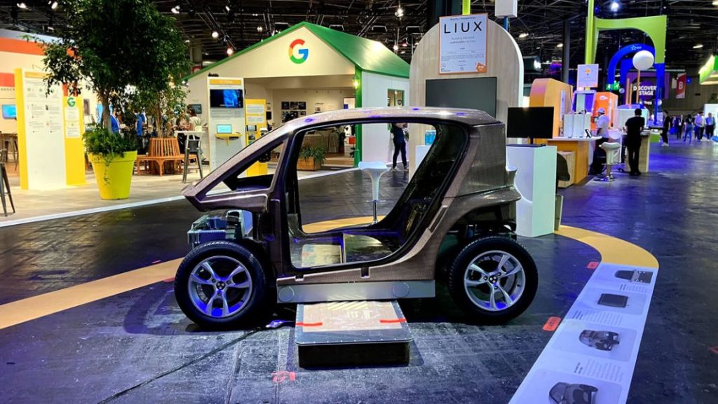 El Liux Geko, el coche español con carrocería de lino, se muestra en París 4 Motor16 LIUX Vivatech 2 Motor16