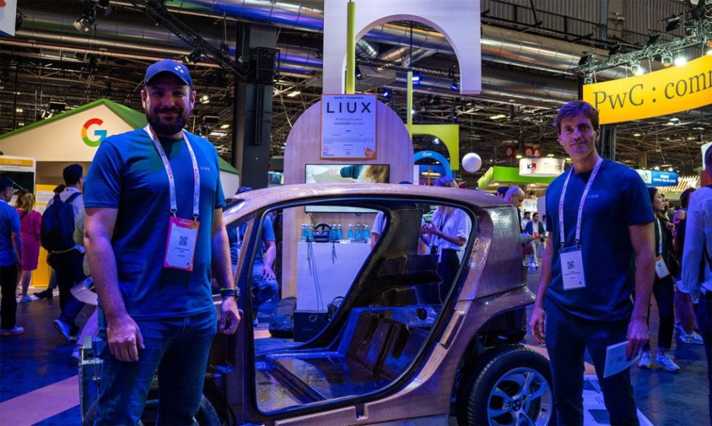 El Liux Geko, el coche español con carrocería de lino, se muestra en París 6 Motor16 LIUX Vivatech 4 Motor16