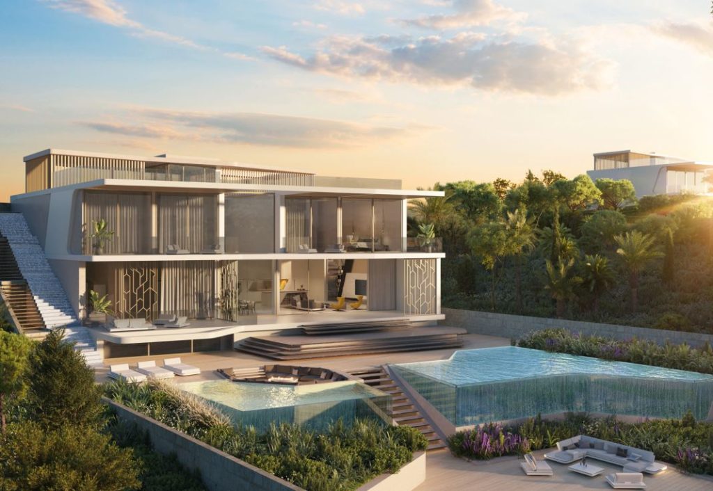 Todas las villas de Lamborghini disfrutan de vistas panorámicas al mar.