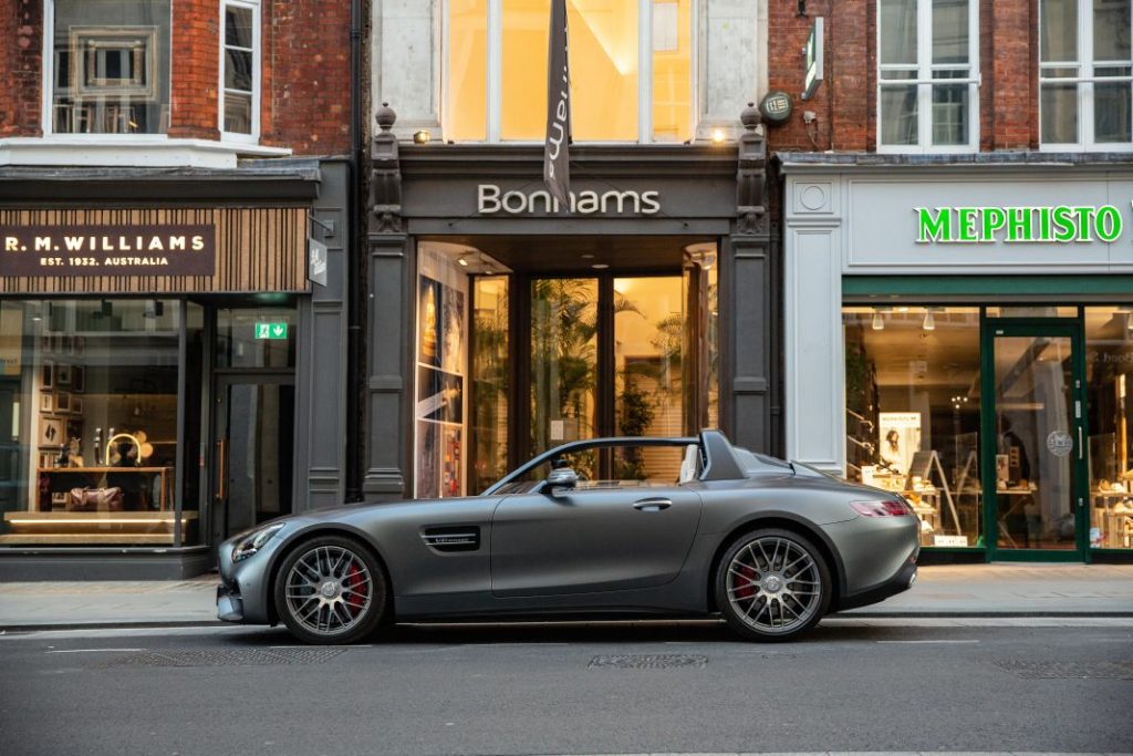 Mercedes-AMG GT S Roadster Bussink Speedlegend… Si te gusta esta excentricidad, se encuentra a la venta 45 Motor16 Mercedes AMG GT S Roadster Bussink Speedlegend 57 Motor16
