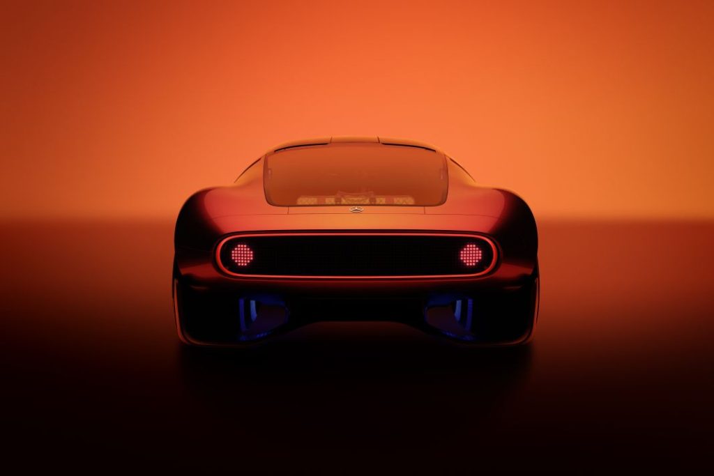 Mercedes Vision One-Eleven: La reinterpretación futurista y eléctrica de los Mercedes C111 63 Motor16 Mercedes Vision On Eleven 10 Motor16