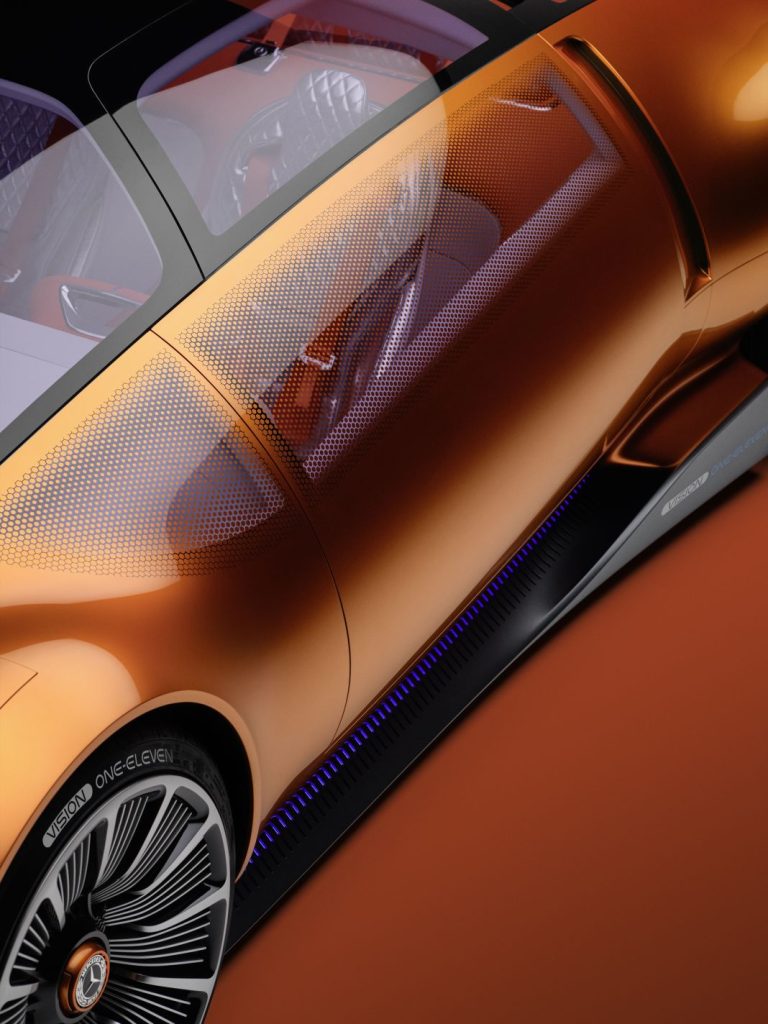 Mercedes Vision One-Eleven: La reinterpretación futurista y eléctrica de los Mercedes C111 54 Motor16 Mercedes Vision On Eleven 19 Motor16
