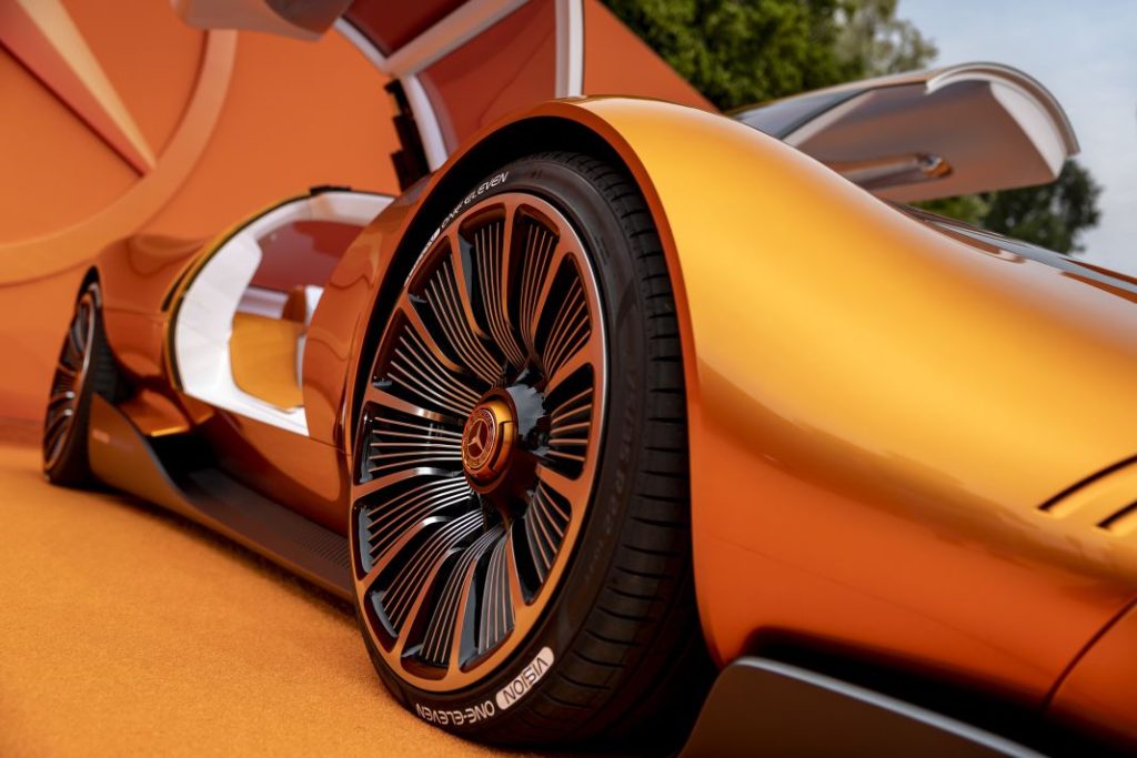 Mercedes Vision One-Eleven: La reinterpretación futurista y eléctrica de los Mercedes C111 27 Motor16 Mercedes Vision One Eleven 42 Motor16