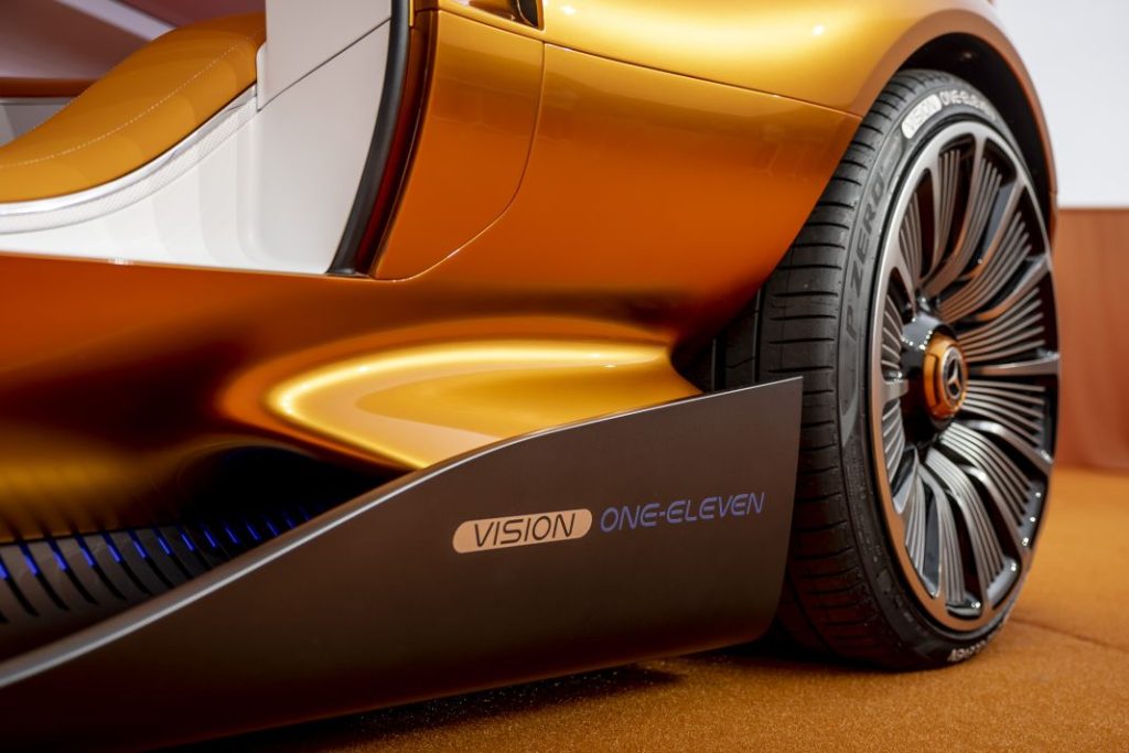 Mercedes Vision One-Eleven: La reinterpretación futurista y eléctrica de los Mercedes C111 26 Motor16 Mercedes Vision One Eleven 43 Motor16