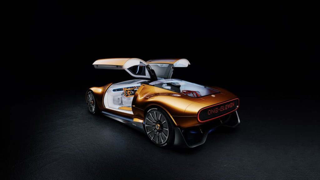Mercedes Vision One-Eleven: La reinterpretación futurista y eléctrica de los Mercedes C111 14 Motor16 Mercedes Vision One Eleven 59 Motor16