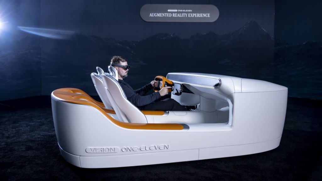 Mercedes Vision One-Eleven: La reinterpretación futurista y eléctrica de los Mercedes C111 44 Motor16 Mercedes Vision One Eleven 6 Motor16