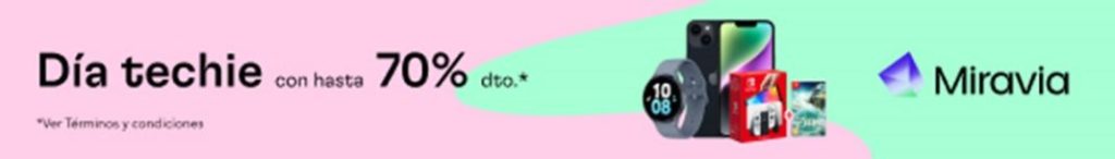 En Miravia tiramos la casa por la ventana! Ofertas alucinantes 7 Motor16 Miravia. Dia techie