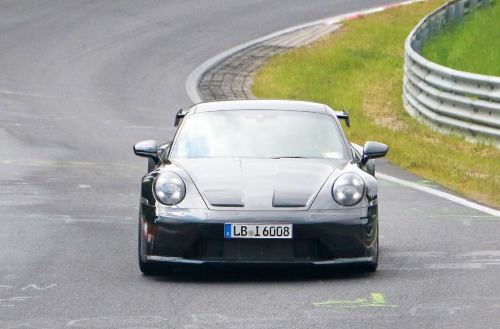 El restyling del Porsche 911 GT3 se pone a punto en Nürburgring 10 Motor16 Porsche 992 GT3 Facelift Ring 1 Motor16