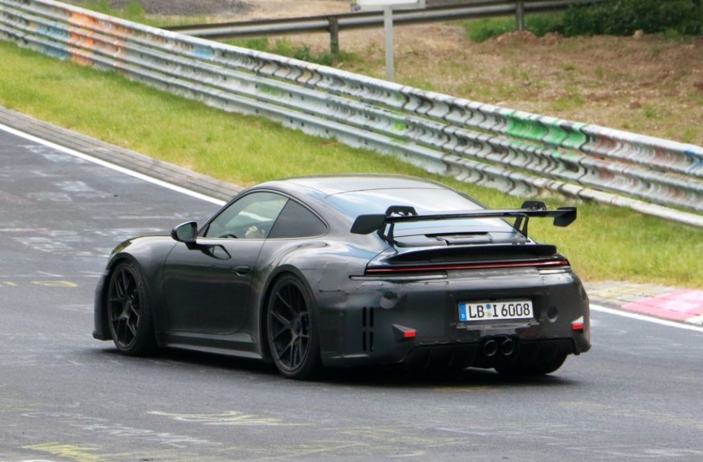El restyling del Porsche 911 GT3 se pone a punto en Nürburgring 4 Motor16 Porsche 992 GT3 Facelift Ring 13 Motor16