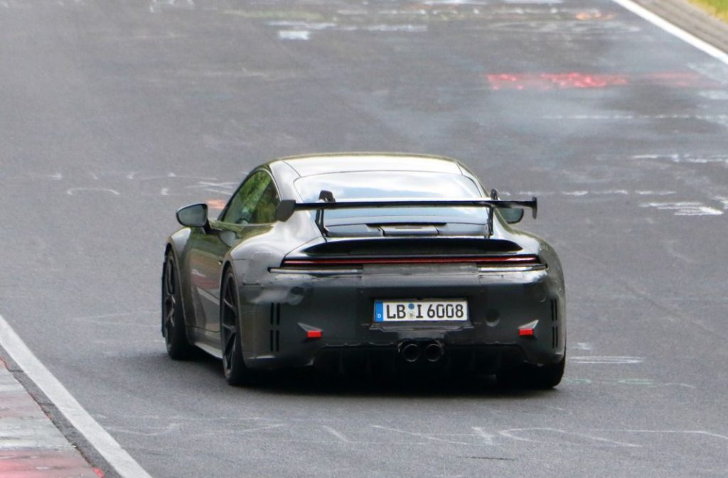 El restyling del Porsche 911 GT3 se pone a punto en Nürburgring 1 Motor16 Porsche 992 GT3 Facelift Ring 14