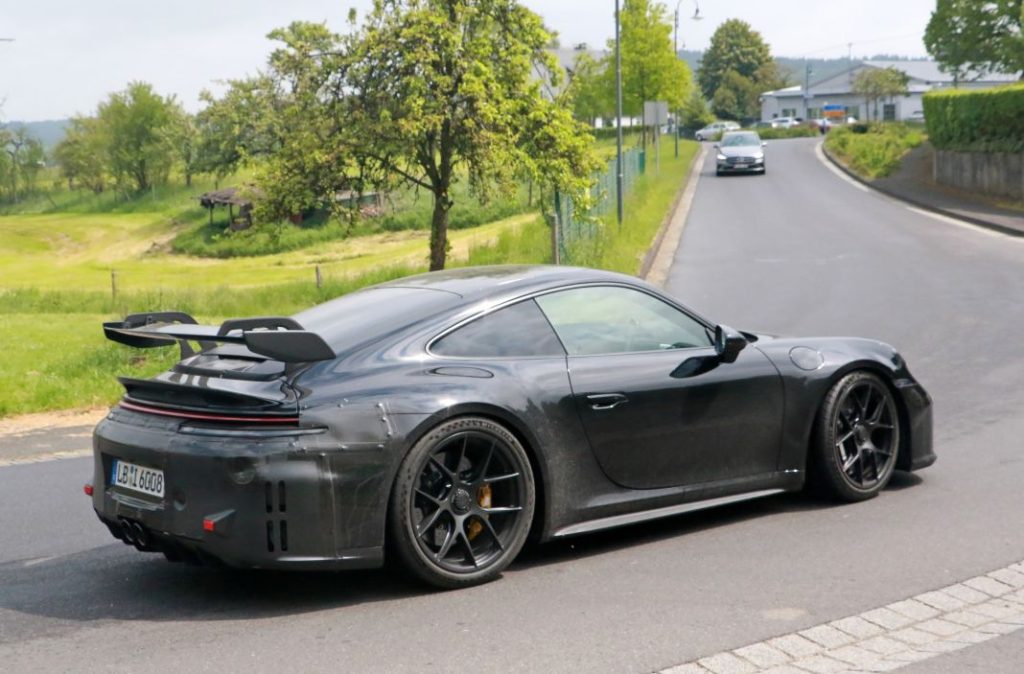 El restyling del Porsche 911 GT3 se pone a punto en Nürburgring 26 Motor16 Porsche 992 GT3 facelift 3 Motor16