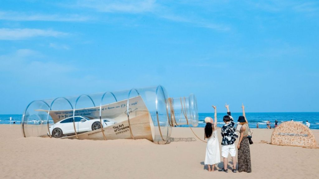 Porsche Festival de Teatro de Aranya en China 75 aniversario4 Motor16