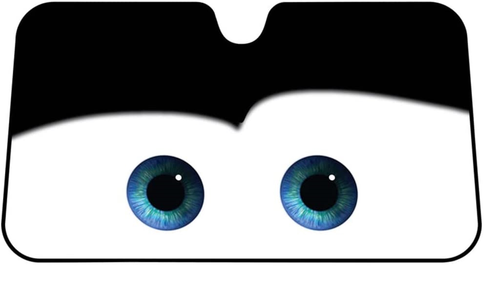 Protege tu coche del sol con este divertido parasol inspirado en la película Cars que encontrarás en Amazon