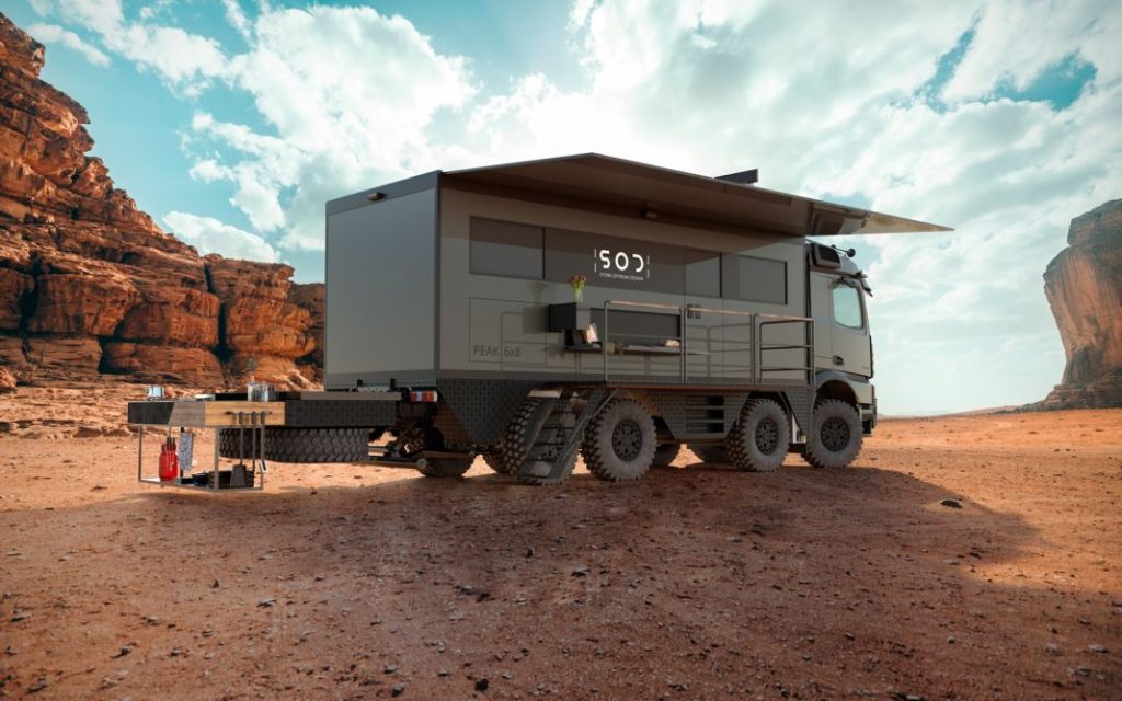 SOD Peak 8x6, la autocaravana más bestia 1 Motor16 SOD_Peak_8x6 (15)