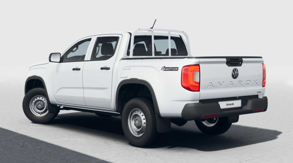 El Volkswagen Amarok ya tiene precios para España… y no es barato 3 Motor16 Volkswagen Amarok doble cabina basico precio trasera Motor16