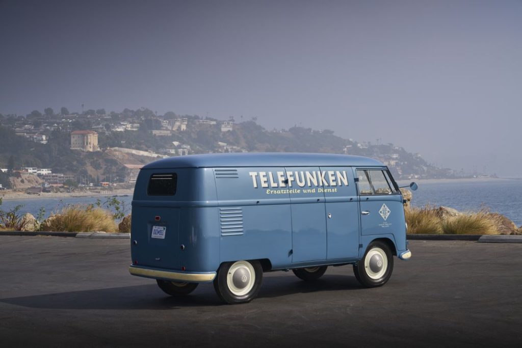 Volkswagen T1 furgoneta Telefunken de 1954 2 Motor16
