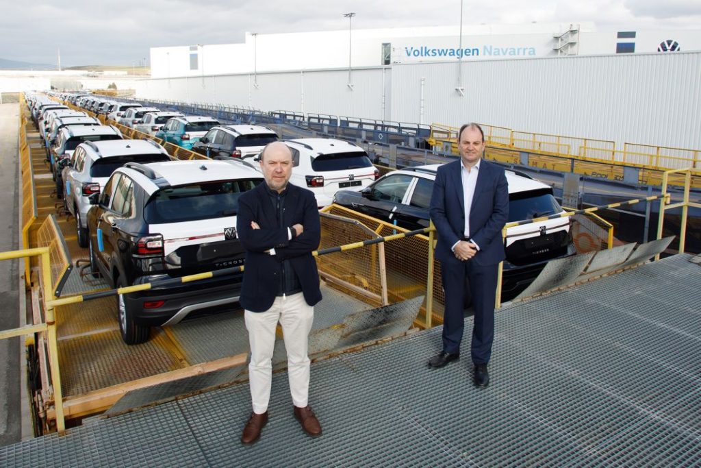 La industria se recupera: la producción de vehículos en España crece un 20% este año 3 Motor16 exportacion por tren volkswagen navarra Motor16