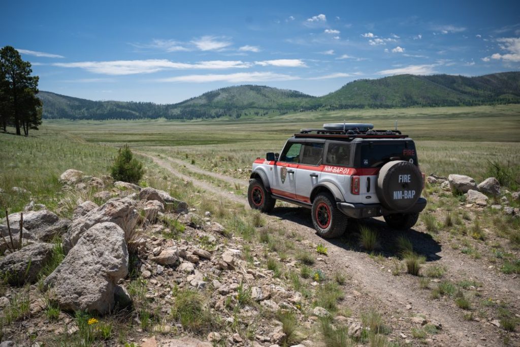El coche de bomberos más cañero es este Ford Bronco Badlands Sasquatch 2 Motor16 ford bronco coche de bomberos 5 Motor16