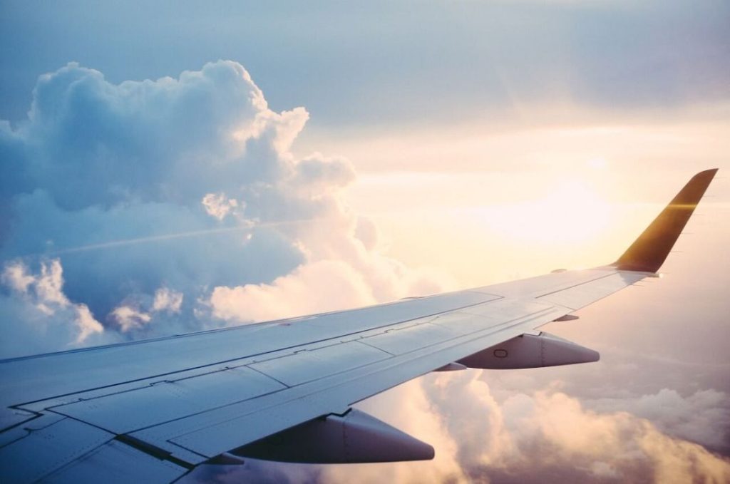 viajar en avión