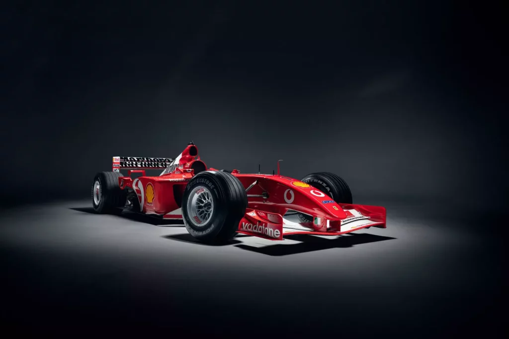 2002 Michael Schumacher Ferrari F2001b 17 Motor16