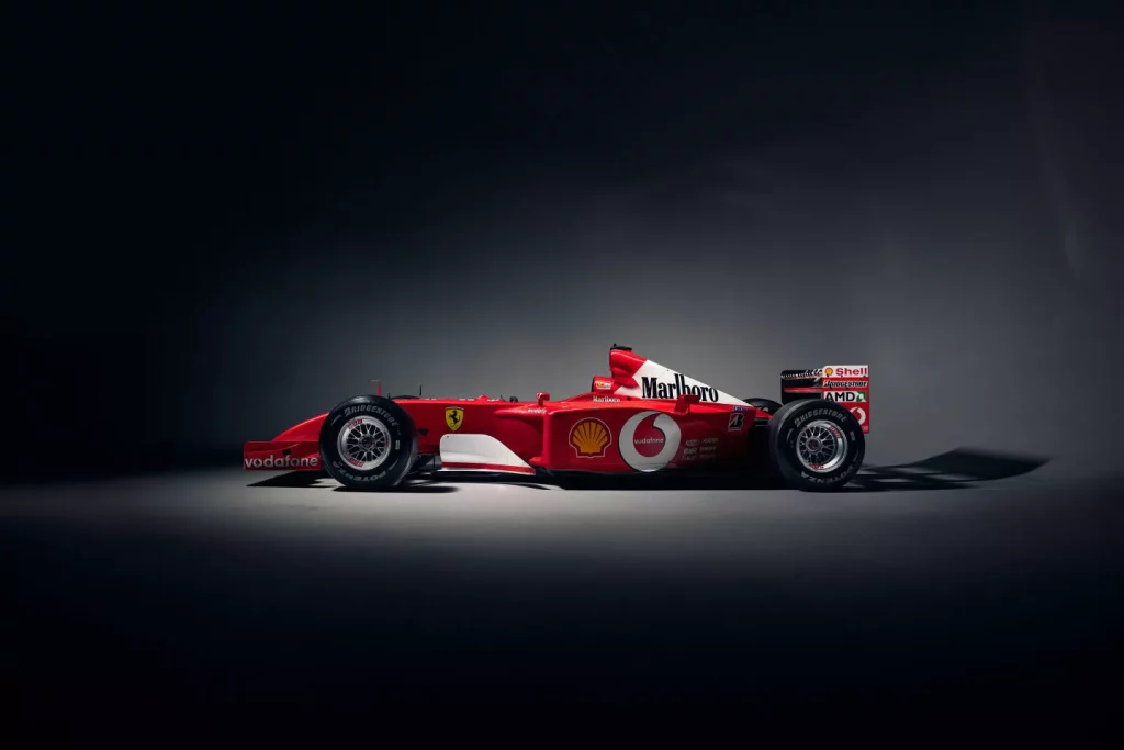 2002 Michael Schumacher Ferrari F2001b 4 Motor16
