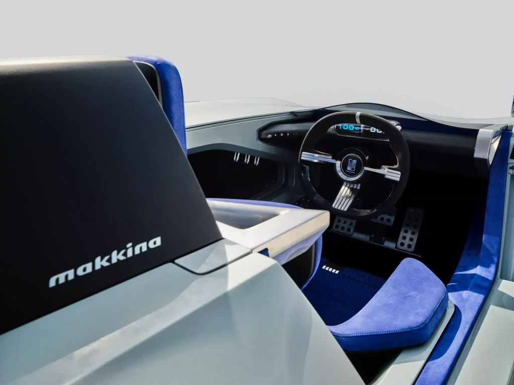 Makkina reedita el Triumph TR25 sobre la base de un BMW i3 2 Motor16 2023 Makkina Triumph TR25. Imagen interior.