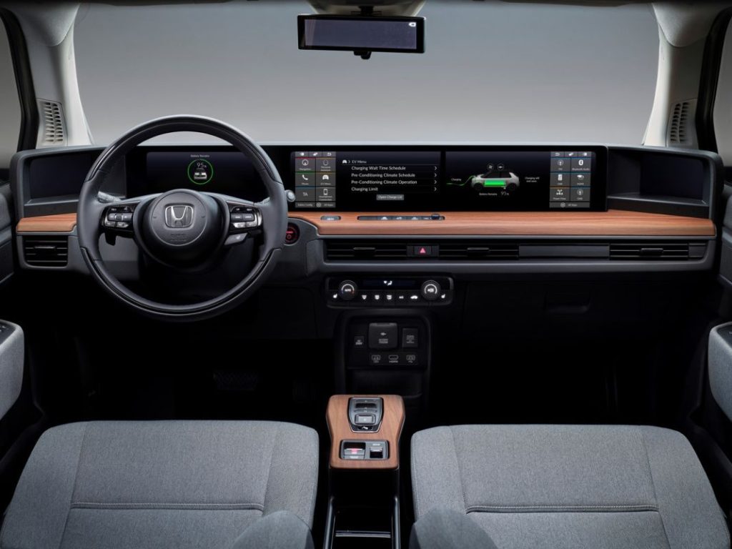 2023 Honda e. Imagen salpicadero.