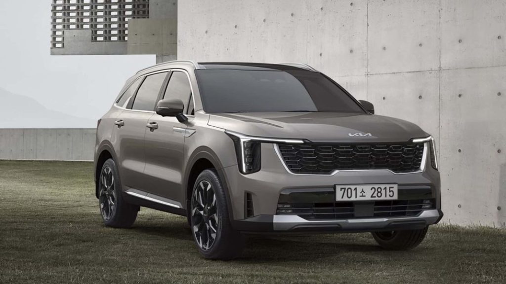 2023 Kia Sorento Facelift. Imagen portada.