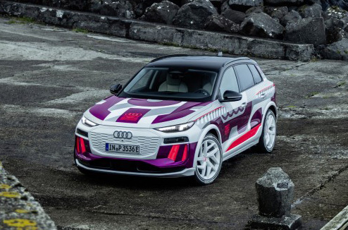 El nuevo Audi Q6 e-tron presumirá de unos faros que 'hablan' 5 Motor16 Audi Q6 e-tron.