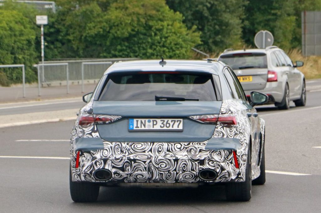 El Audi RS3 muestra su nuevo estilo 14 Motor16 Audi RS3 Sportback facelift 12 Motor16