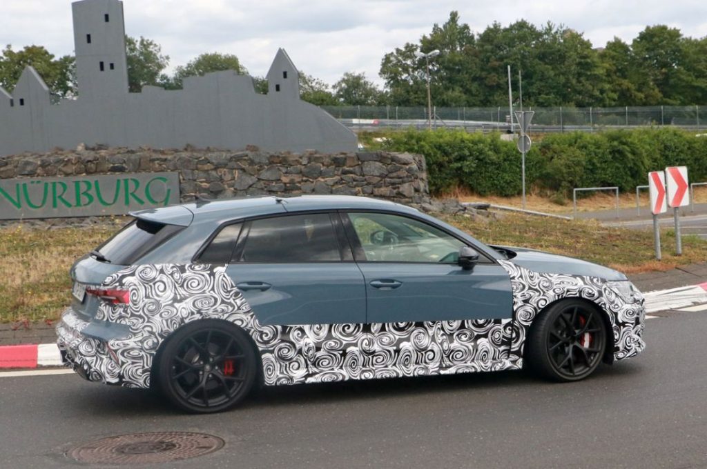 El Audi RS3 muestra su nuevo estilo 1 Motor16 Audi RS3 Sportback facelift 7 Motor16
