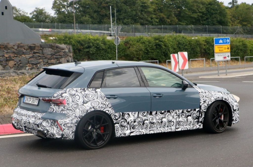 El Audi RS3 muestra su nuevo estilo 10 Motor16 Audi RS3 Sportback facelift 8 Motor16