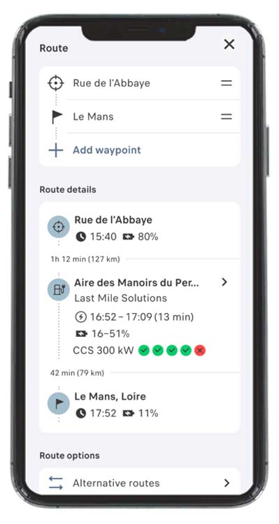 Si tienes un Citroën eléctrico esta aplicación resulta fundamental 4 Motor16 Citroen e Routes 2 1 Motor16