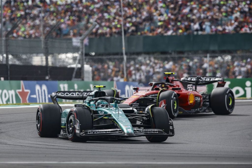 Por qué el podio en Hungría sería especial para Alonso y Sainz 3 Motor16 EuropaPress 5324449 14 alonso fernando spa aston martin f1 team amr23 action 55 sainz carlos Motor16