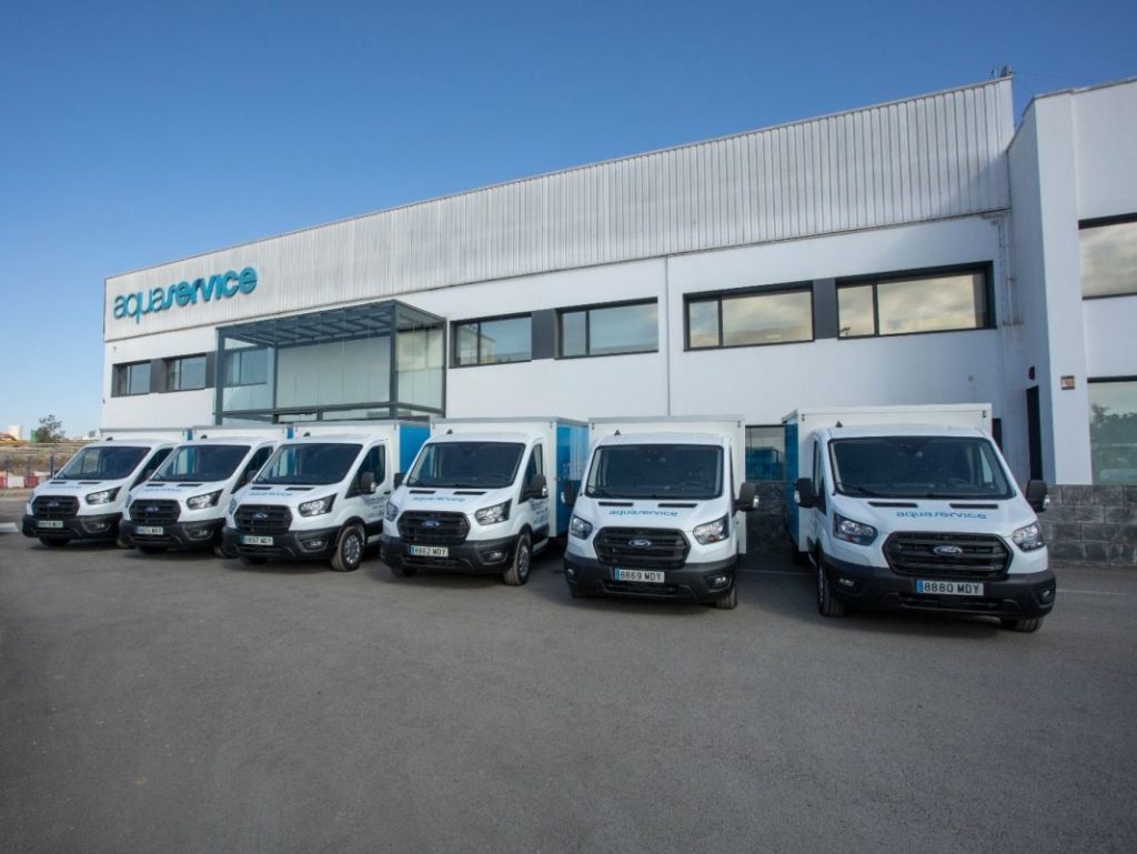 Aquaservice añade 90 Ford Transit EcoBLue Hybrid a su flota 3 Motor16 Ford Transit