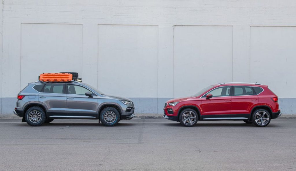 Foto de gama SEAT Ateca y Ateca y Toledo Marathon 3 Motor16
