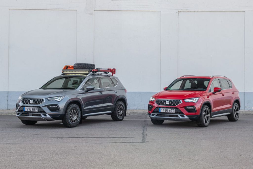 Foto de gama SEAT Ateca y Ateca y Toledo Marathon 4 Motor16