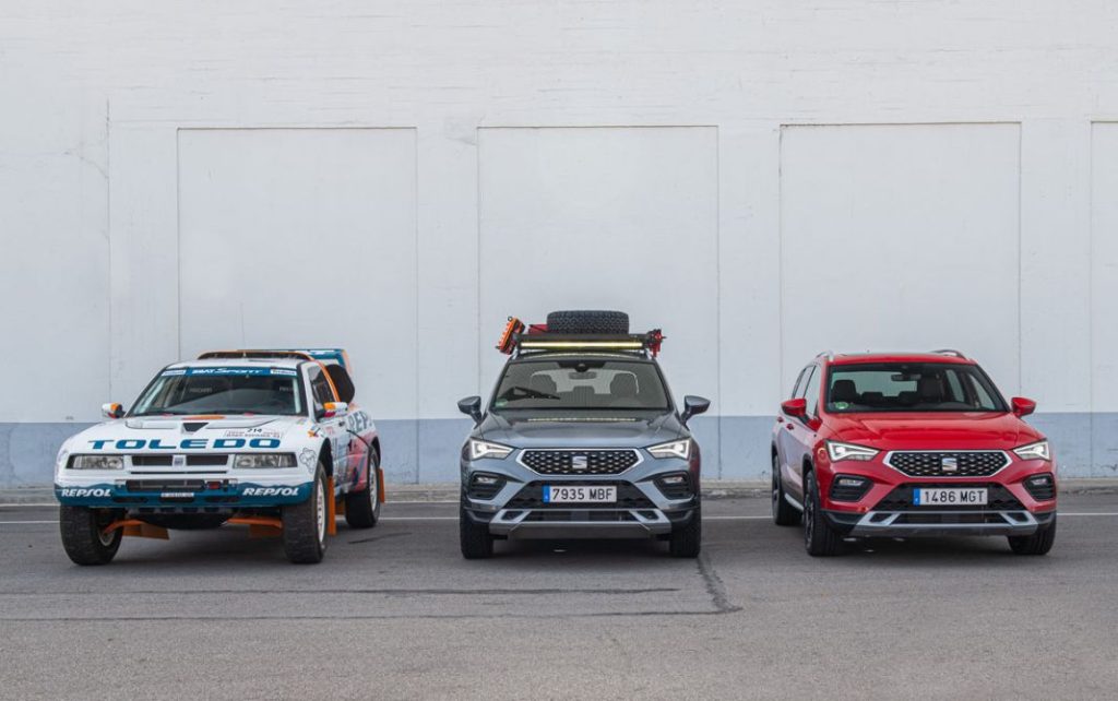 Foto de gama SEAT Ateca y Ateca y Toledo Marathon 6 Motor16