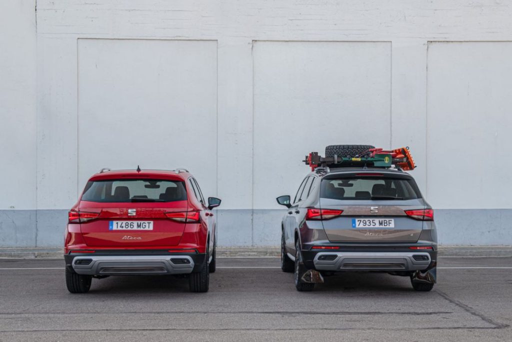 Foto de gama SEAT Ateca y Ateca y Toledo Marathon 8 Motor16