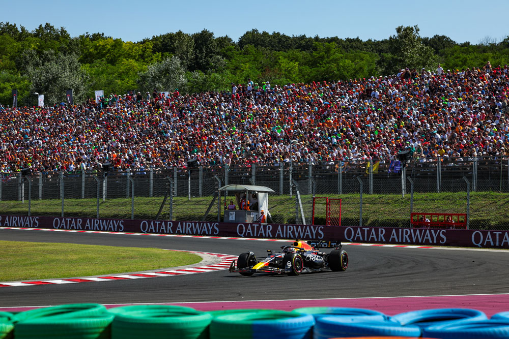 El día que Verstappen y Red Bull hicieron parecer al resto 'equipos de Fórmula 2' 8 Motor16 GP HUNGRIA VERSTAPPEN 2 Motor16