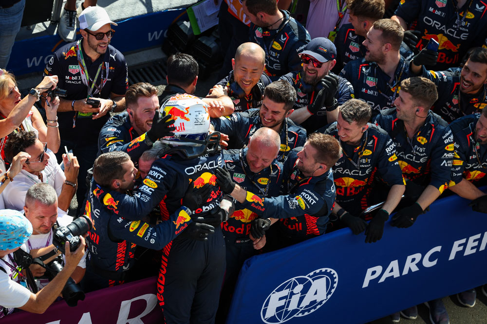 El día que Verstappen y Red Bull hicieron parecer al resto 'equipos de Fórmula 2' 10 Motor16 GP HUNGRIA VERSTAPPEN Motor16