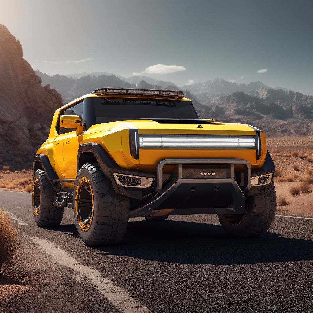 Así serían los coches que ya no se fabrican, según la inteligencia artificial 4 Motor16 Hummer H2 FINAL Motor16