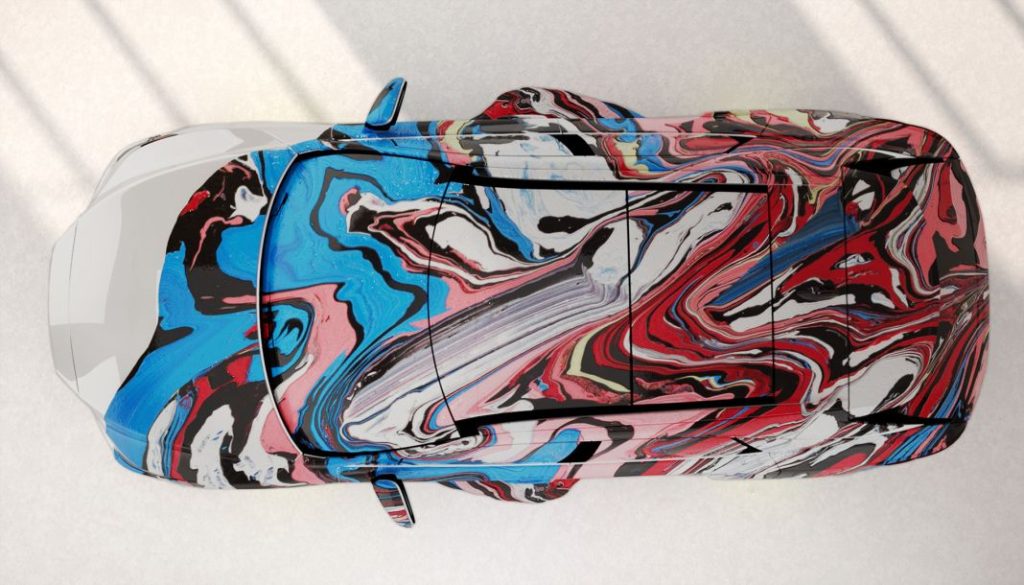 El Lexus RX se da un baño de color 1 Motor16 Lexus art car 2023 jose monu1 Motor16